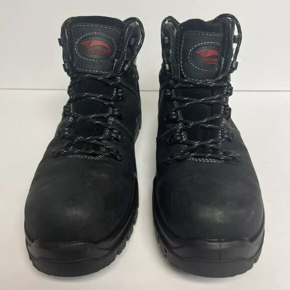 Avenger Mens A7400 Foundation Boot Black Size 10.5 EE